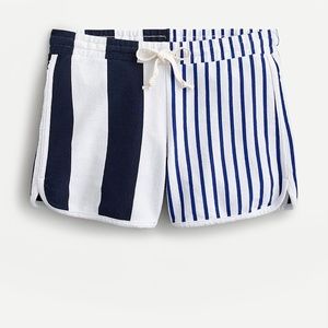 J.Crew Mariner cloth drawstring short in stripe size XL
